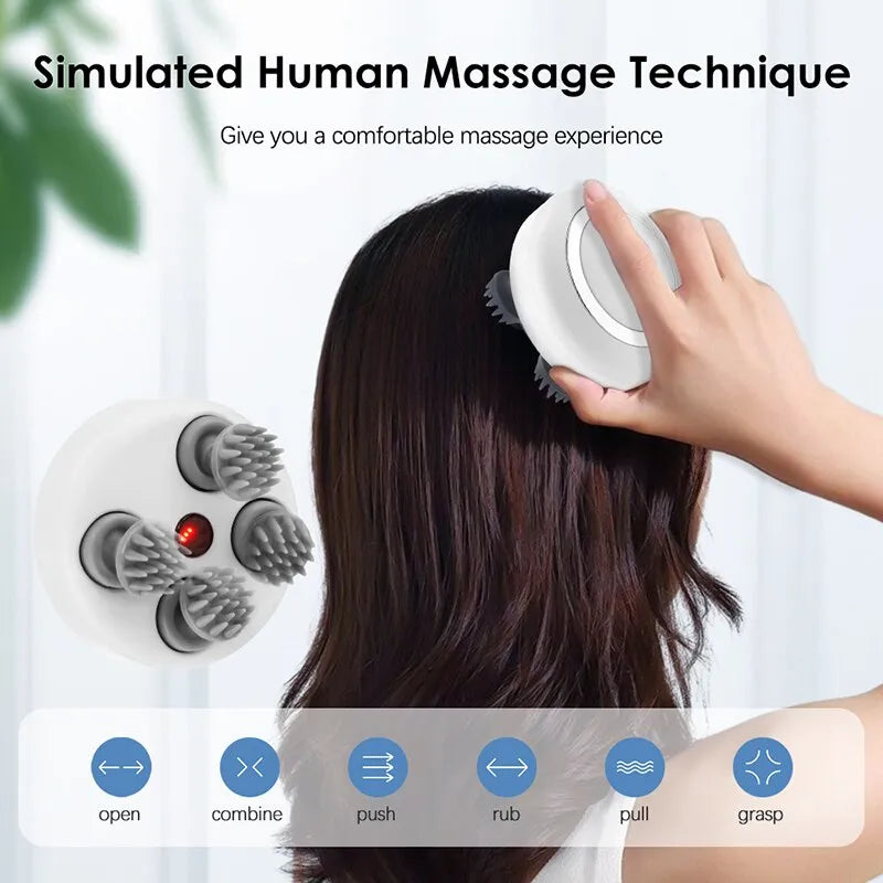 Multi Claw Electric Head Massager