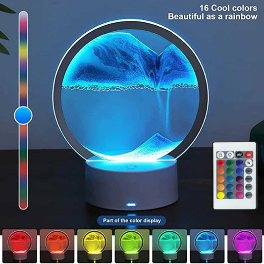 LED RGB Sandscape Lamp